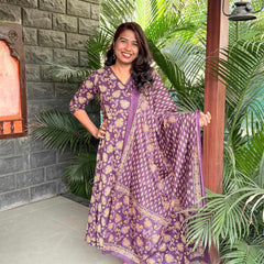 premium cotton Anarkali