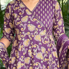 premium cotton Anarkali