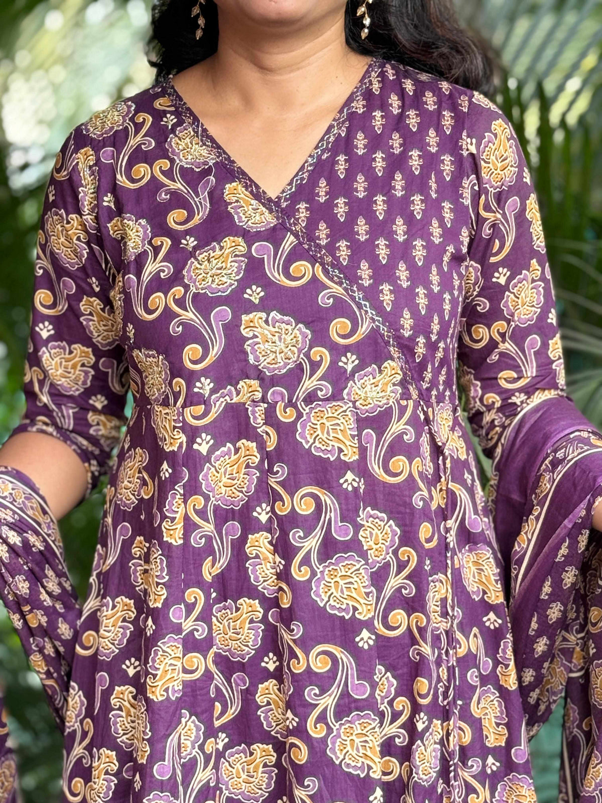 premium cotton Anarkali