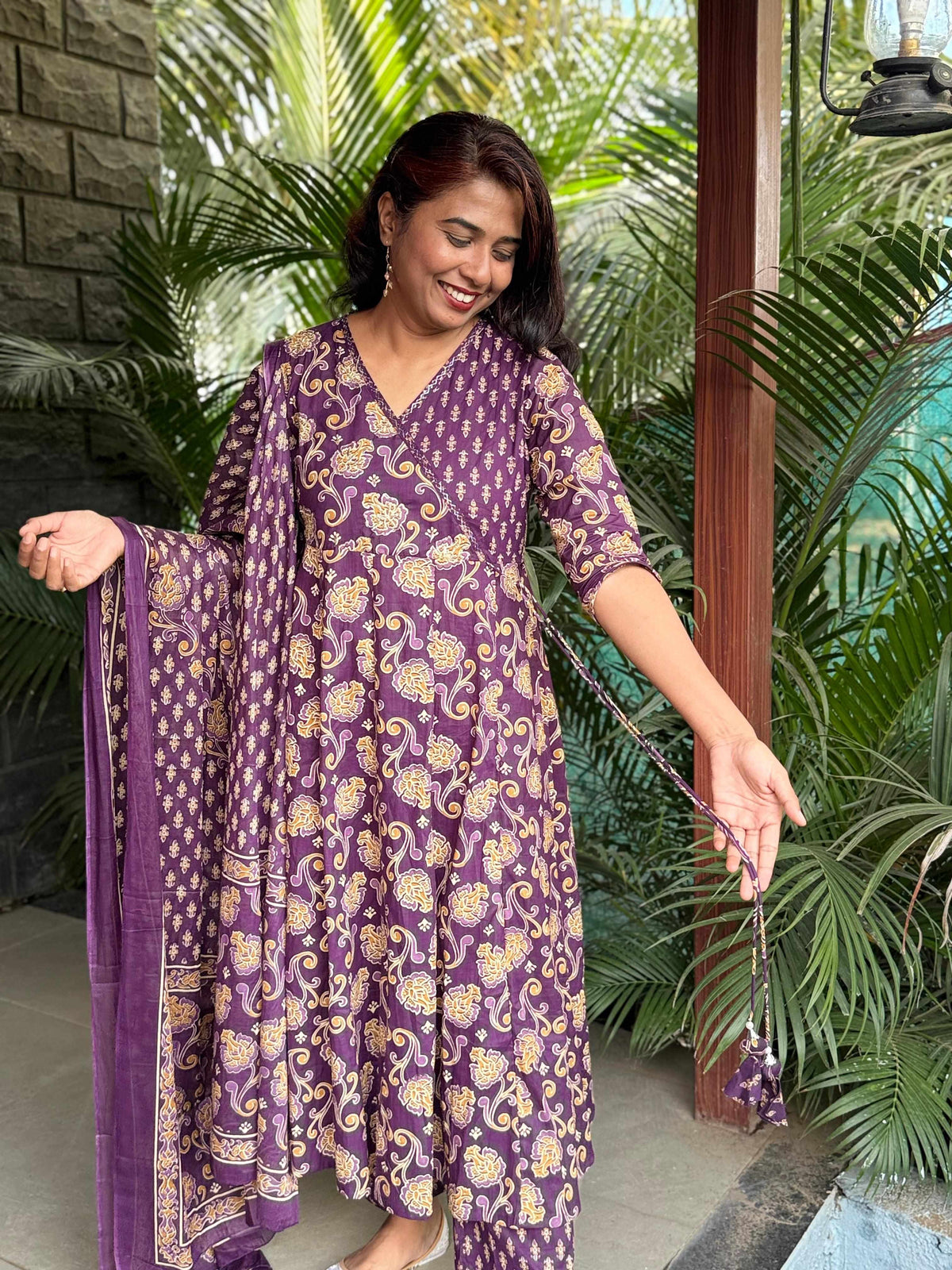 premium cotton Anarkali