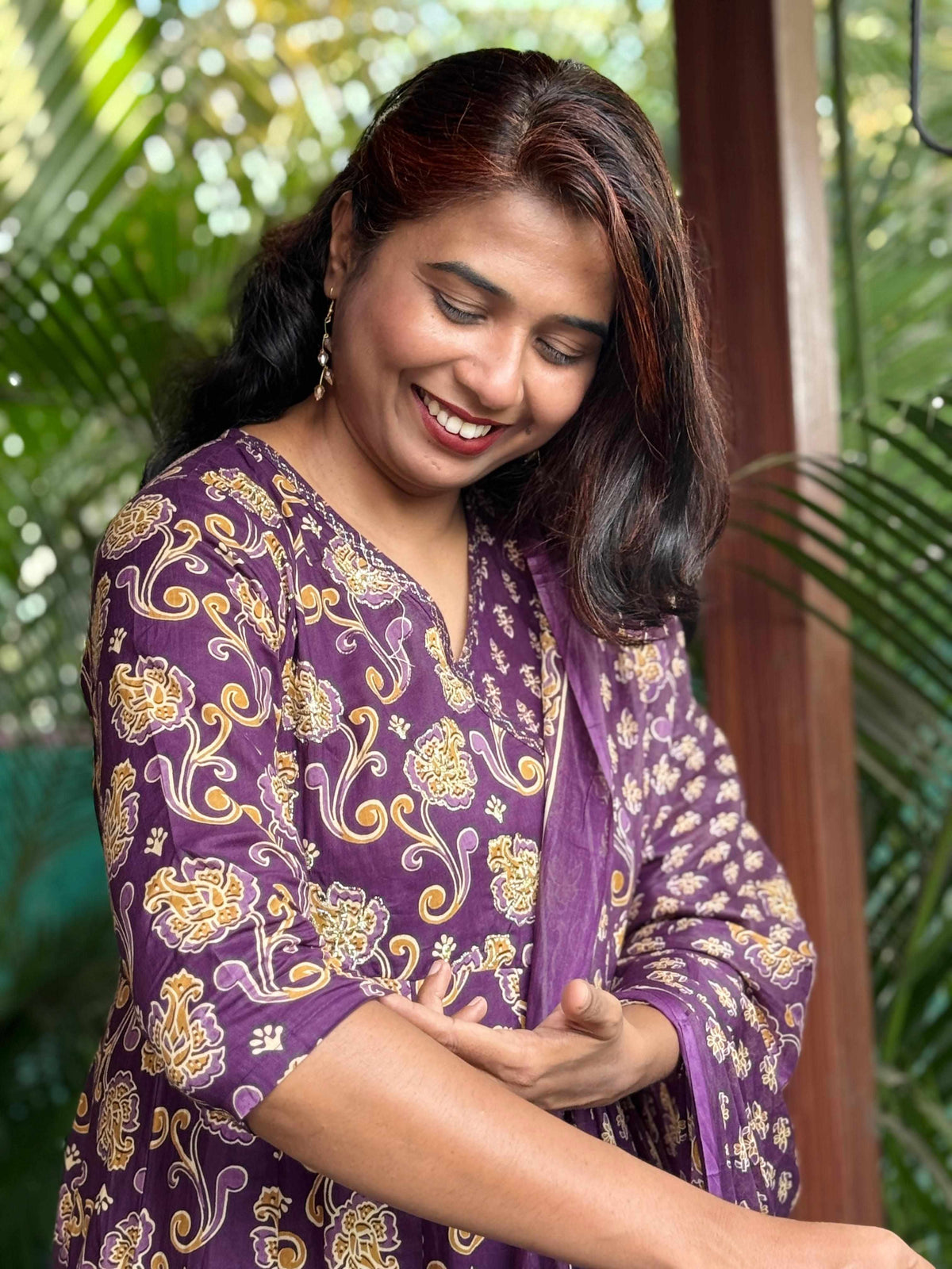 premium cotton Anarkali